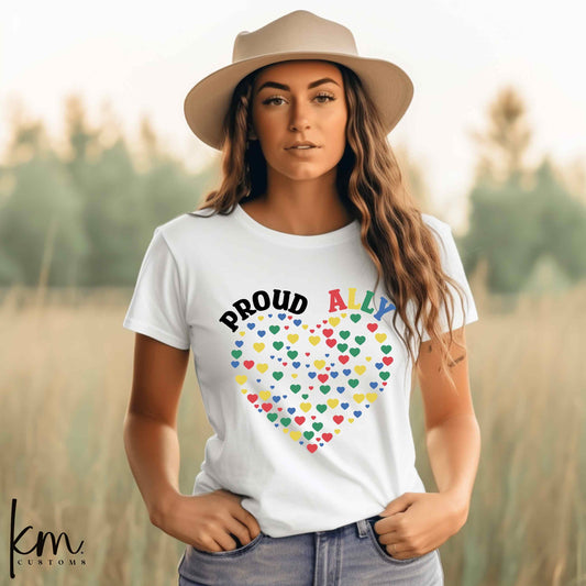 Proud Ally Heart