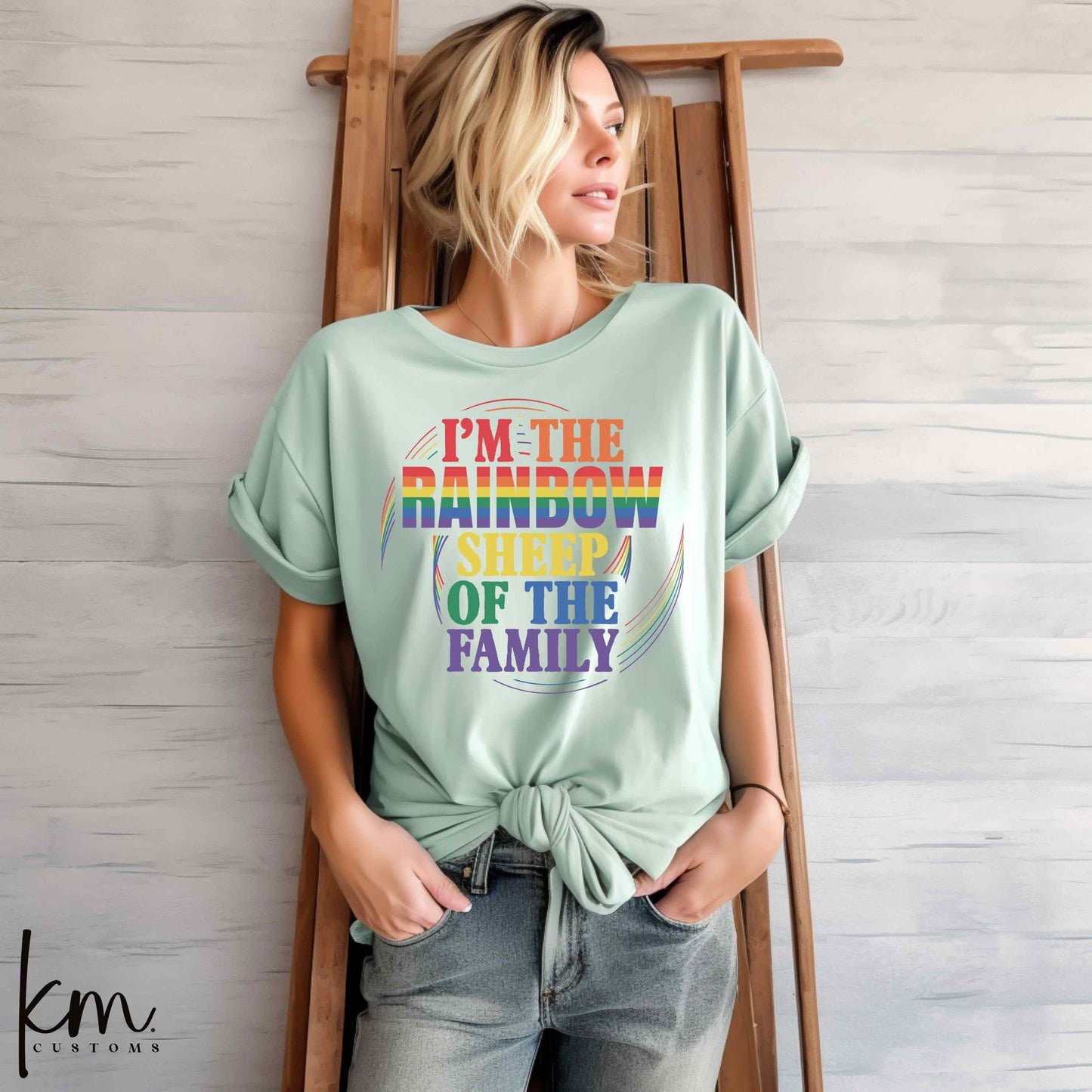 Rainbow Sheep Of The Family