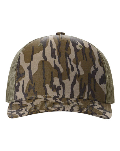 Five-Panel Printed Trucker Cap - 112PFP