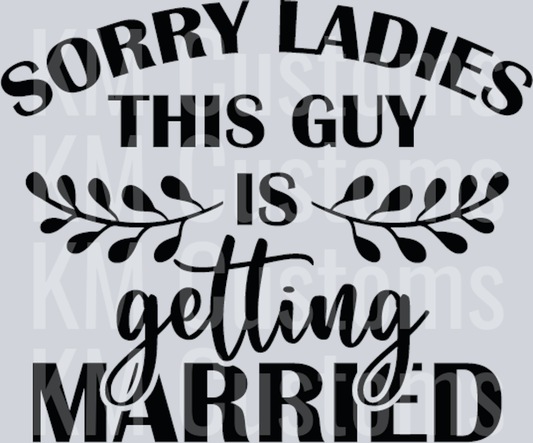 Sorry Ladies