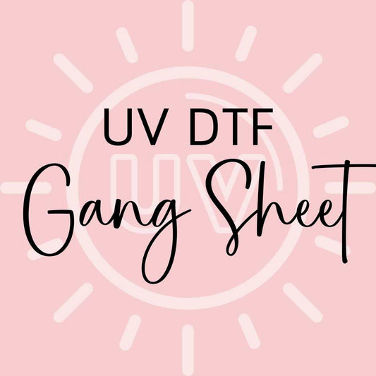 UV DTF Gang Sheets