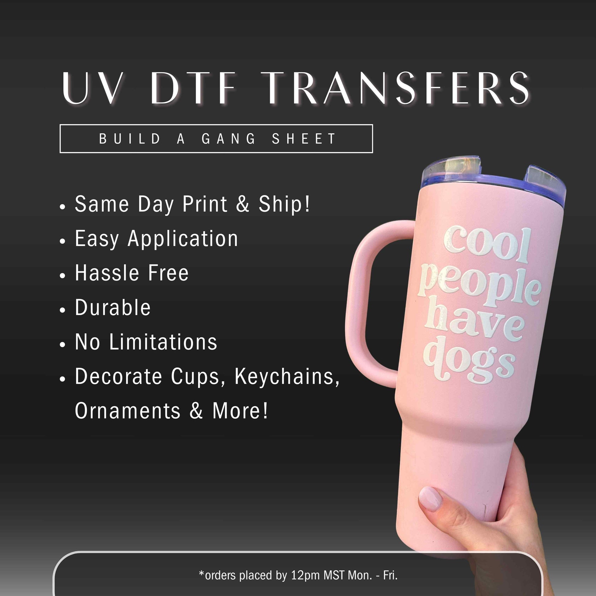 Affordable UV DTF Printing