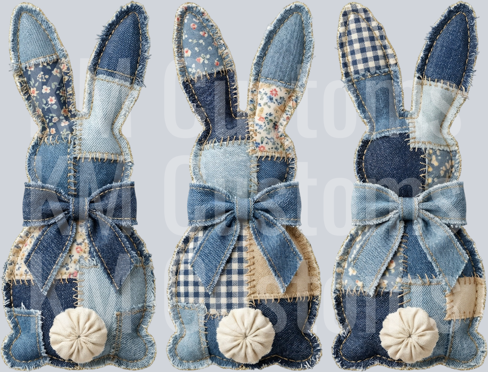 Patchwork Easter Bunny