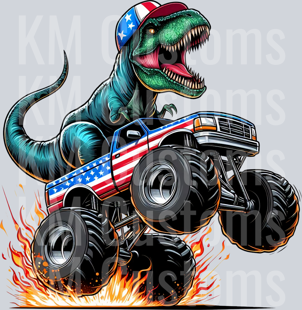 Dinosaur Monster Truck 3