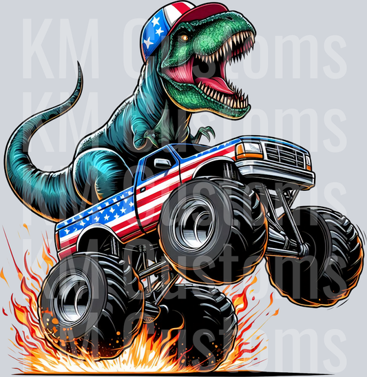 Dinosaur Monster Truck 3