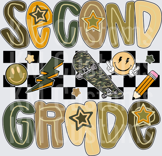 Boys Checkered - 2nd Grade
