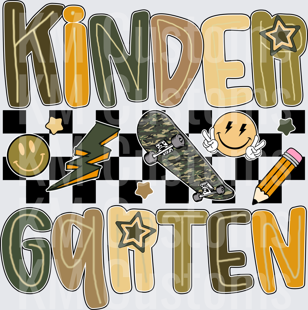 Boys Checkered - Kindergarten