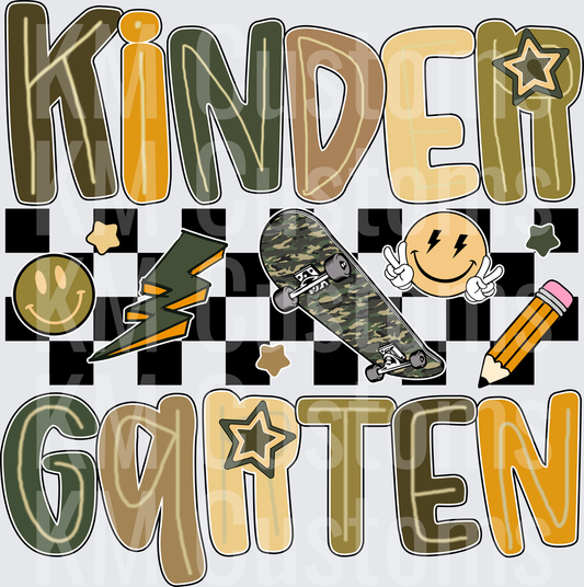 Boys Checkered - Kindergarten