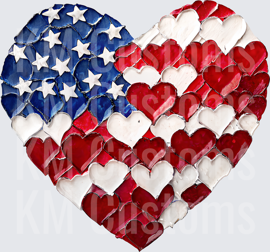 Heart Brushstroke