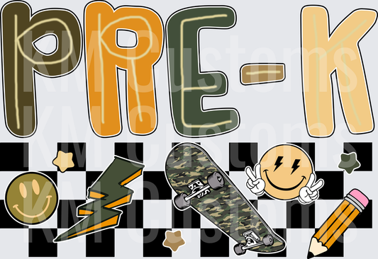 Boys Checkered - PreK
