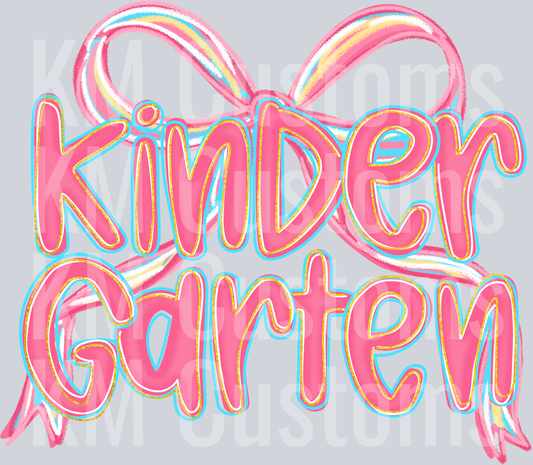 Kindergarten Bow