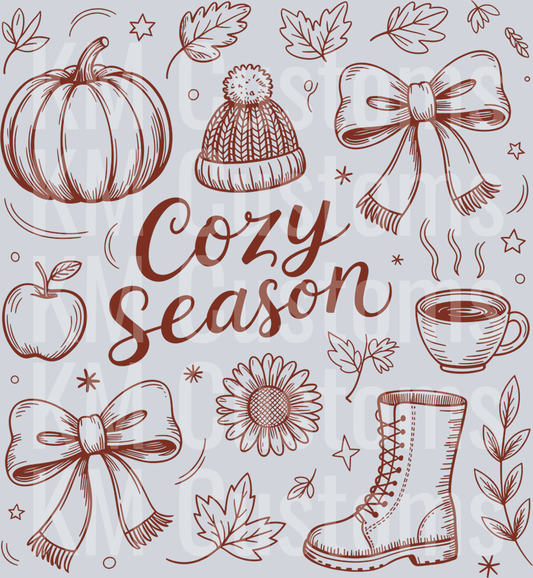 Cozy Season DTF Transfer