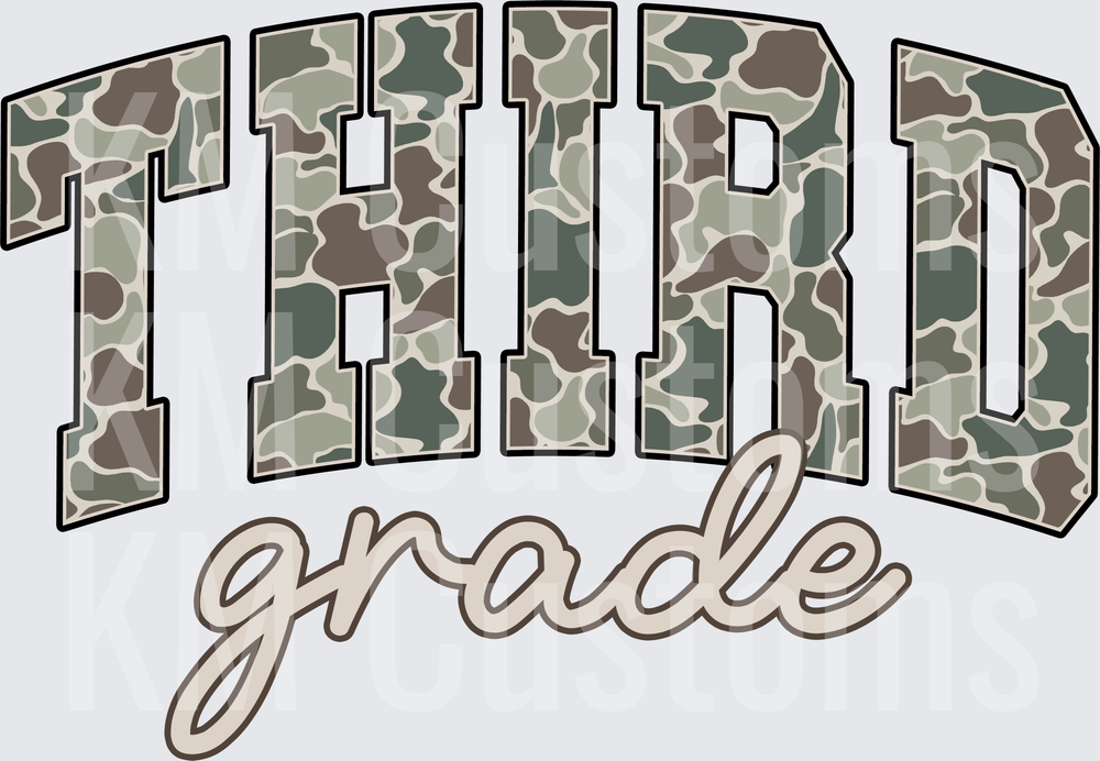 Camo - 3rd Grade