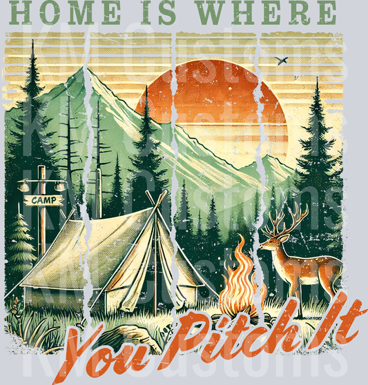 Home is where you pitch it