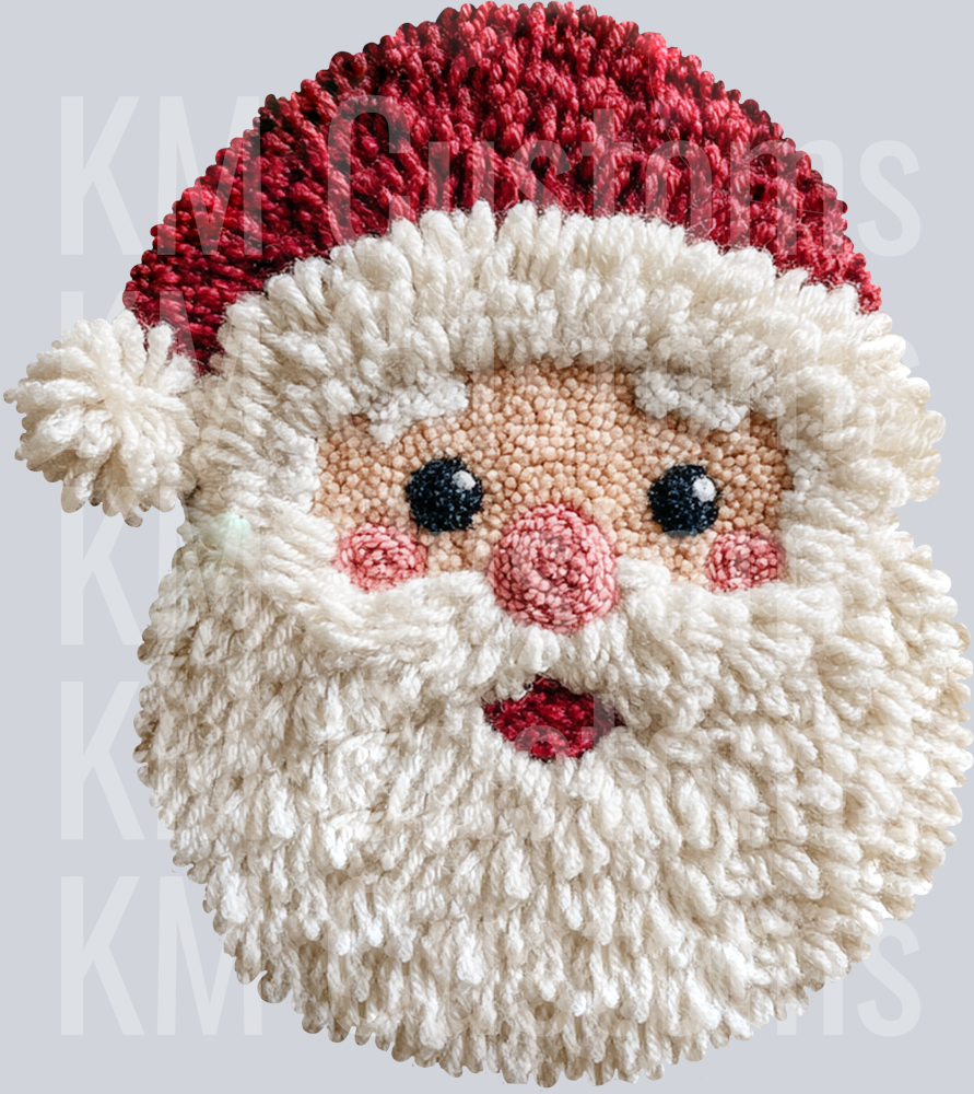 Santa Claus - Patchwork DTF Transfer