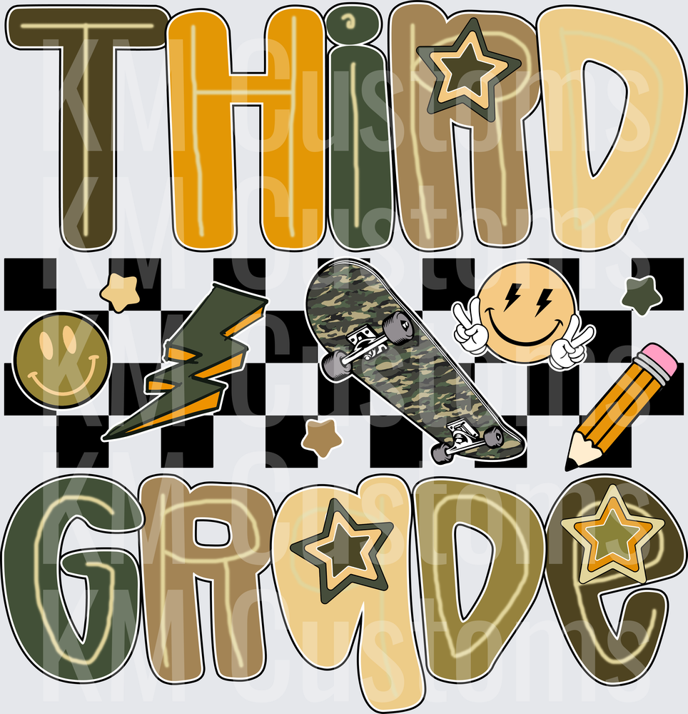 Boys Checkered - 3rd Grade