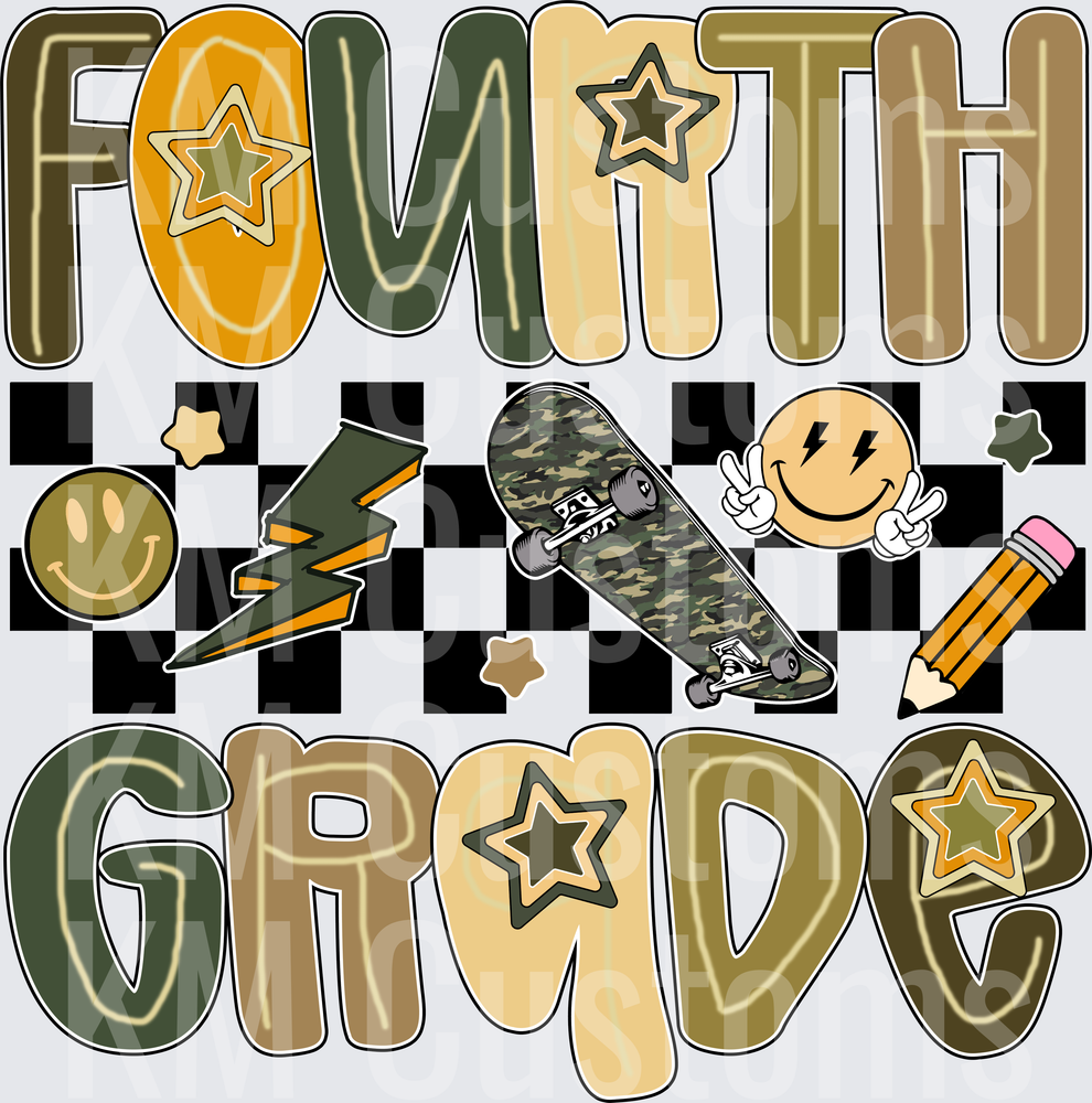 Boys Checkered - 4th Grade