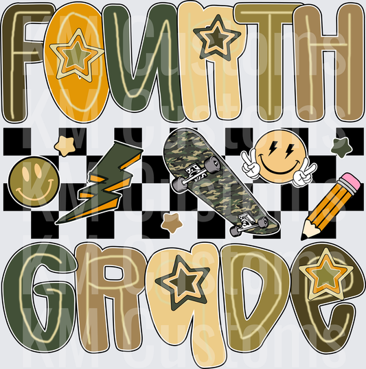 Boys Checkered - 4th Grade