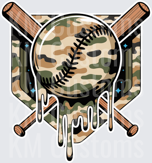 Camo Baseball Drip
