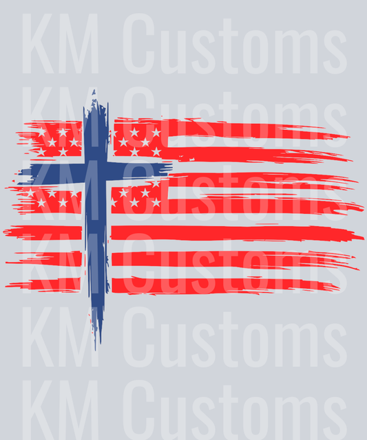 CK Flag DTF Transfer