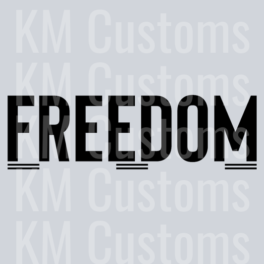 Freedom CK DTF Transfer