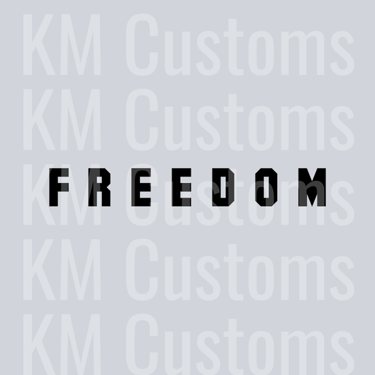 Freedom DTF Transfer