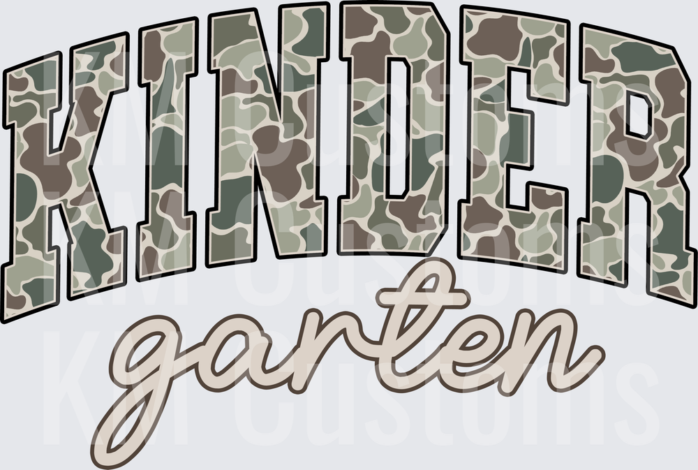 Camo - Kindergarten