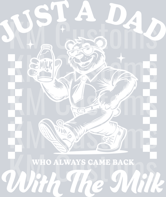Dad with Milk