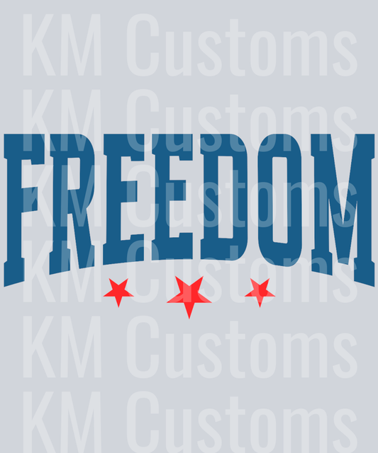 Freedom 1 DTF Transfer