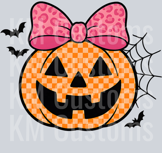 Halloween Pumpkin Pink