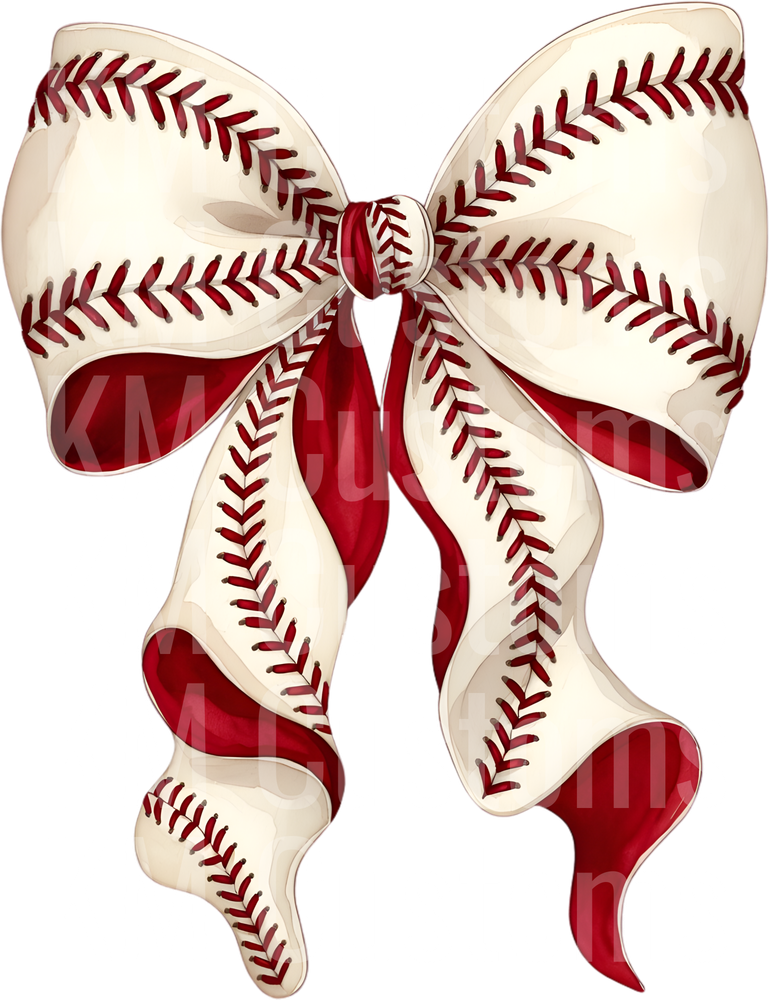 Coquette Baseball Bow