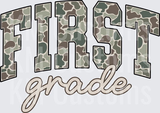 Camo - 1st Grade