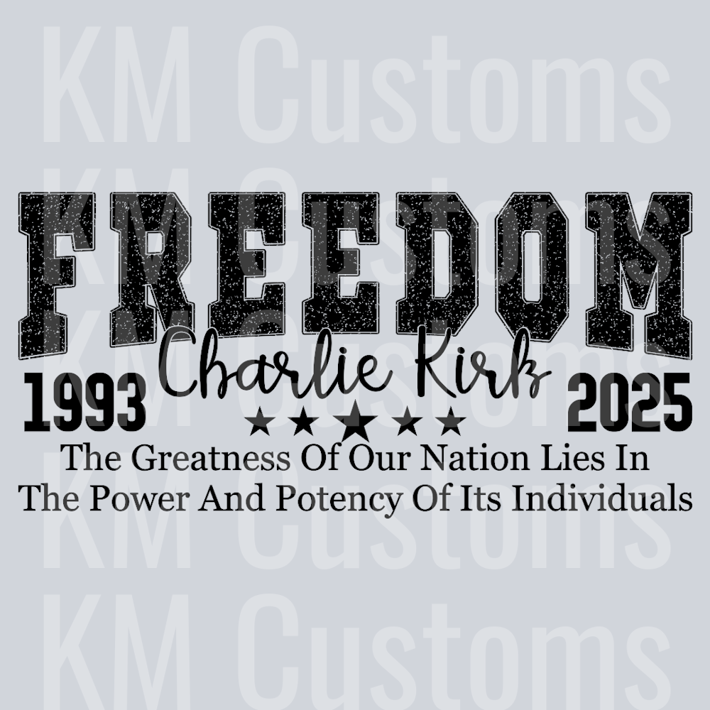 The Greatness Of Our Nation Lies In The Power And Potency Of Its Individuals DTF Transfer