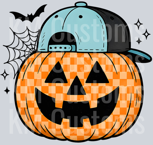 Halloween Pumpkin Blue