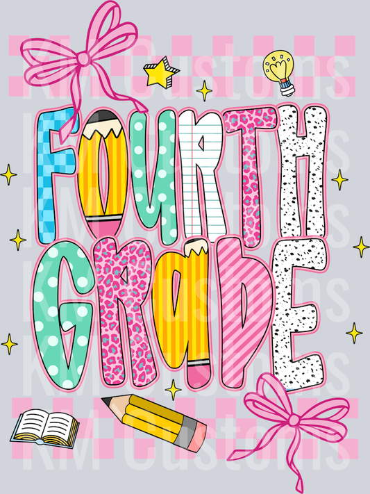4th grade Pink Checker