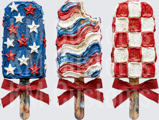 Patriotic Popsicles