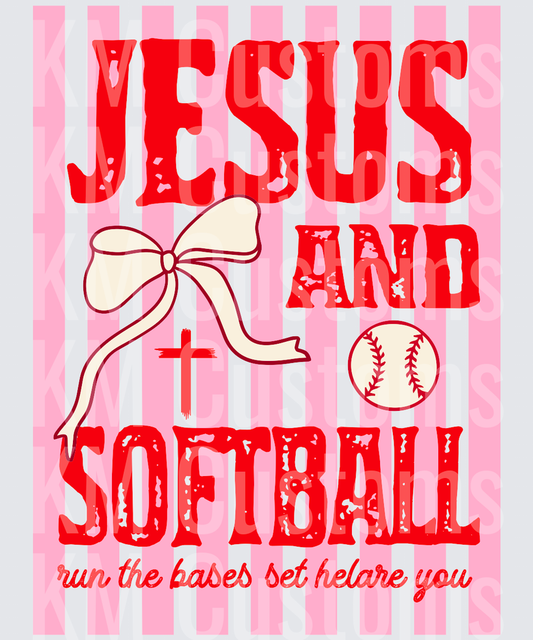 Jesus And Softball