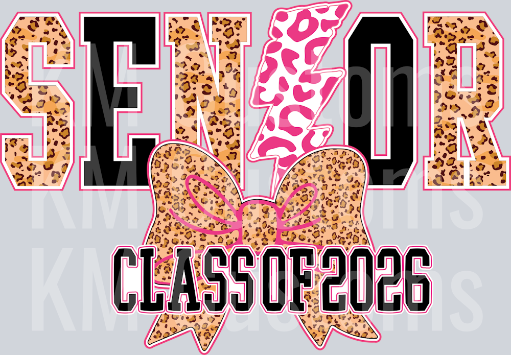 Senior 2026- Bows & Bolts DTF Transfer