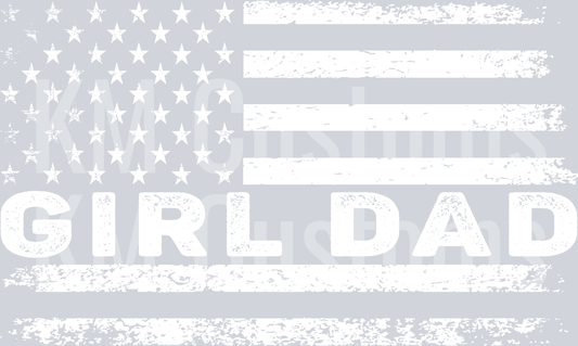 Girl Dad Flag